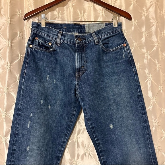 Levi’s LVC Vintage 505-0217 Selvedge Jeans Distressed Summer of Love 1967 - Picture 6 of 16